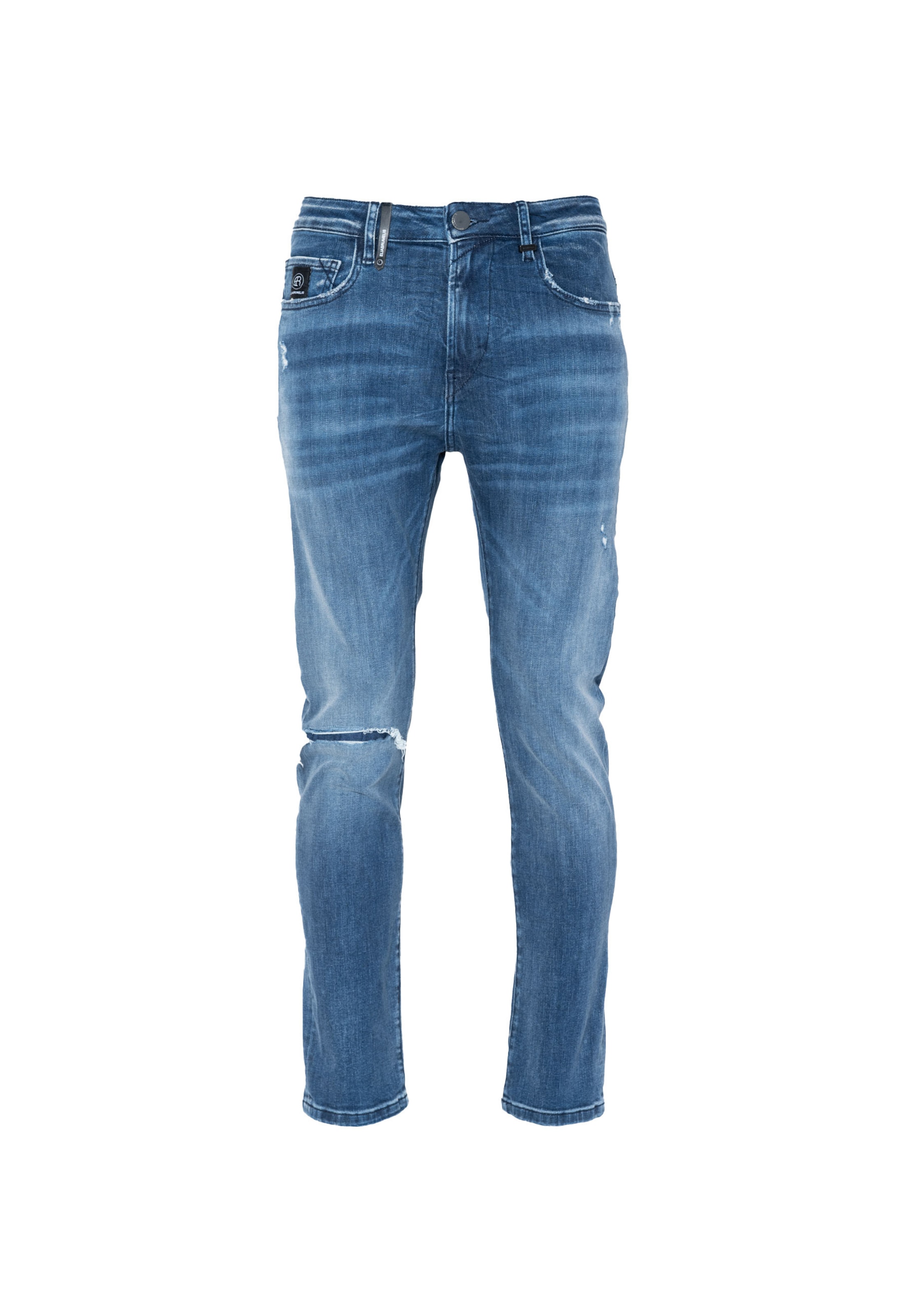 Elias Rumelis - Regular Calças de ganga 'Fredo' em azul: frente