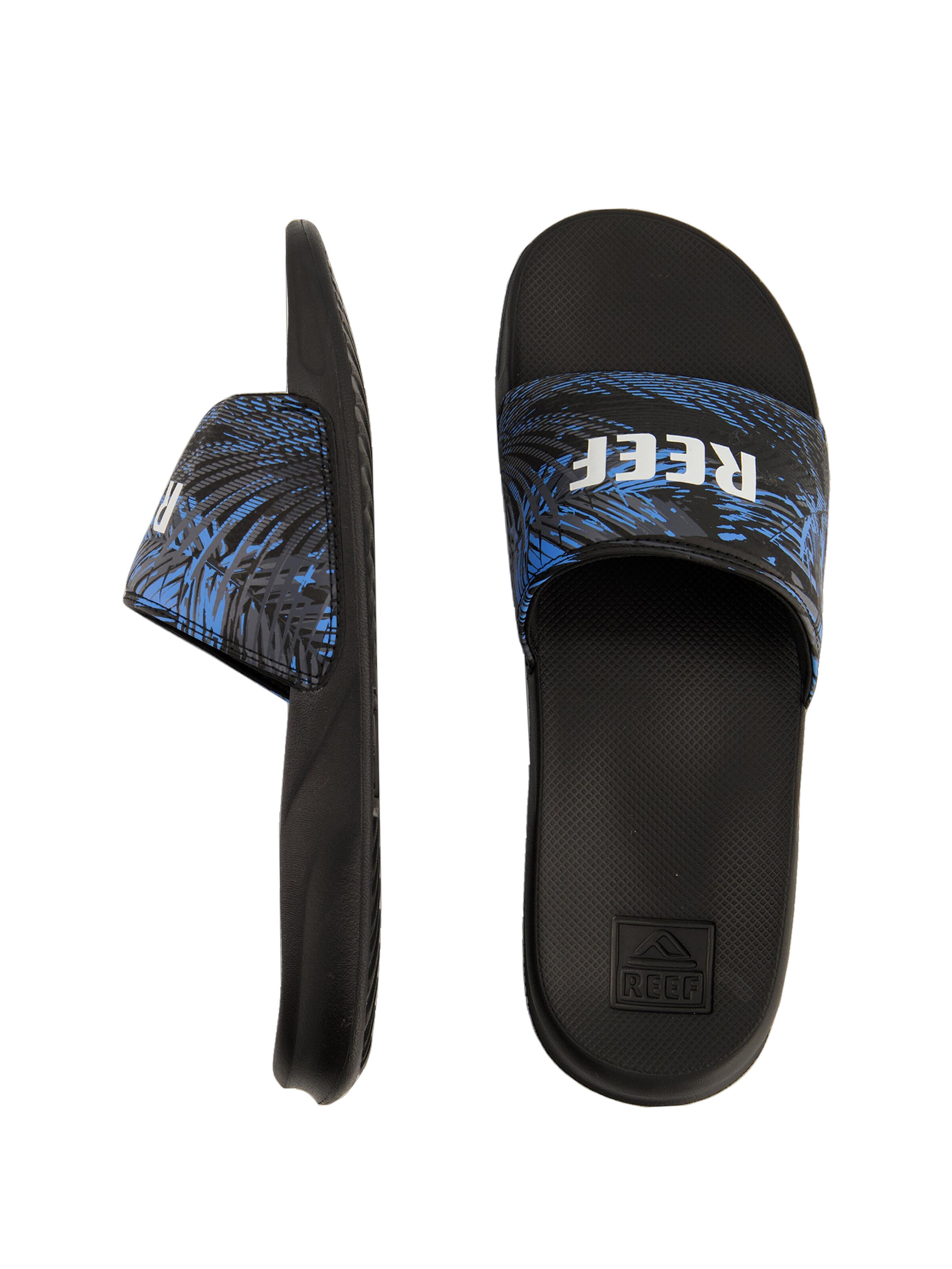 REEF Beach & Pool Shoes 'One Slide' in Black