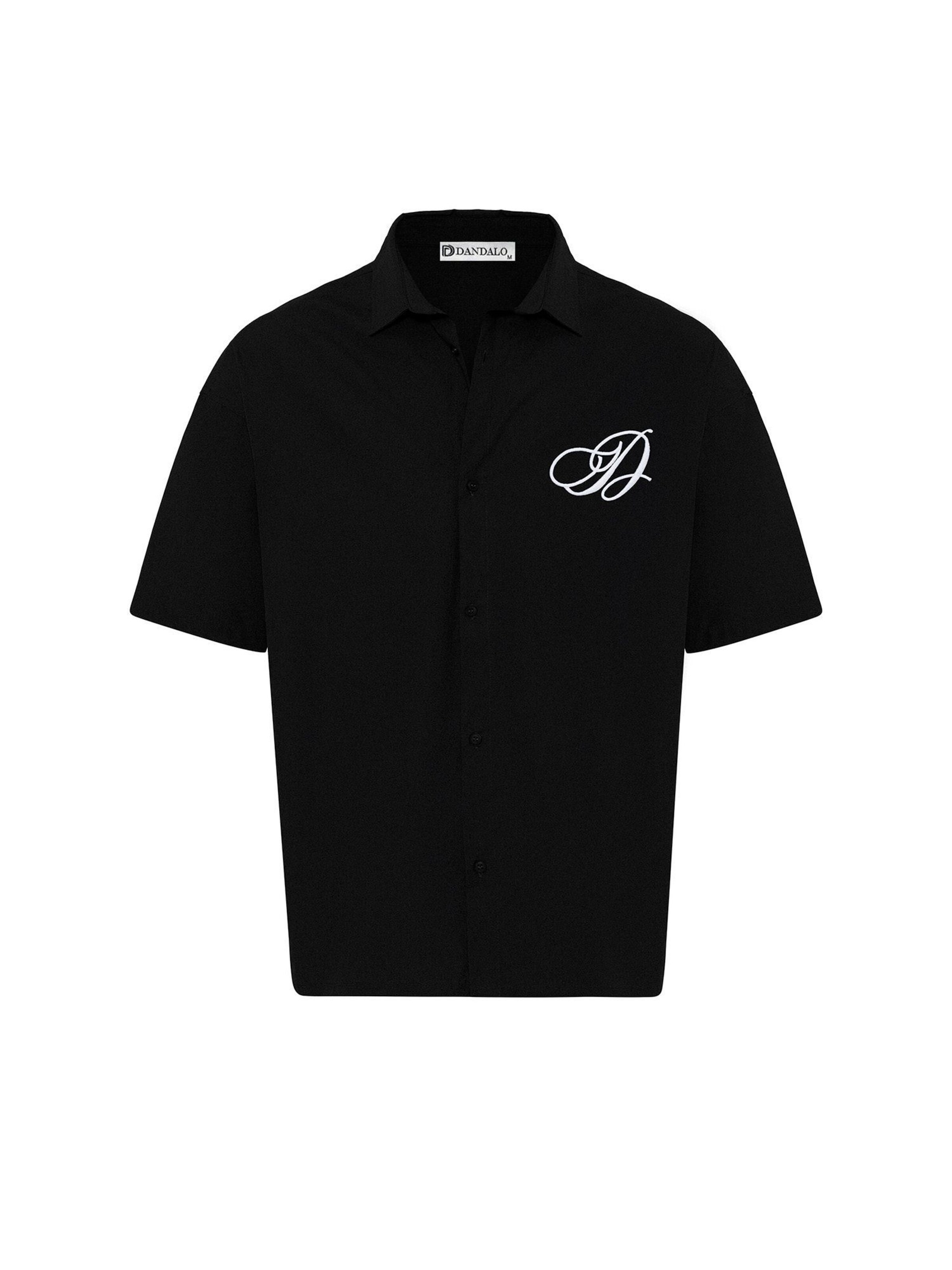 Dandalo Comfort Fit Skjorta i svart: framsida