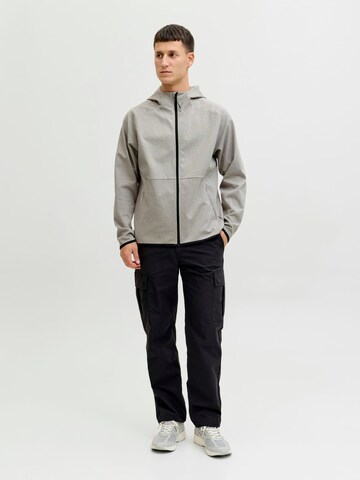 JACK & JONES Sweatvest 'Base' in Grijs