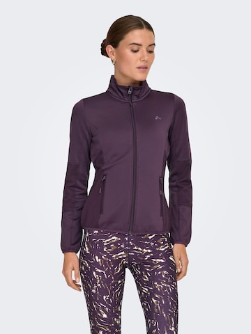 Veste mi-saison 'JETTA' ONLY PLAY en violet : devant