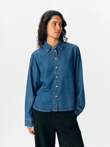 OBJECT Blouse in Blue: front