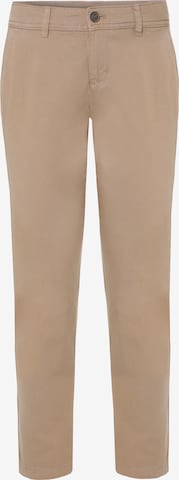 Pantalon chino 'HINO' TATUUM en beige : devant