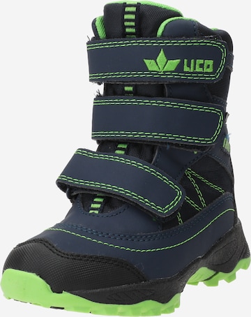 LICO Boots 'Sundsvall' in Blue: front