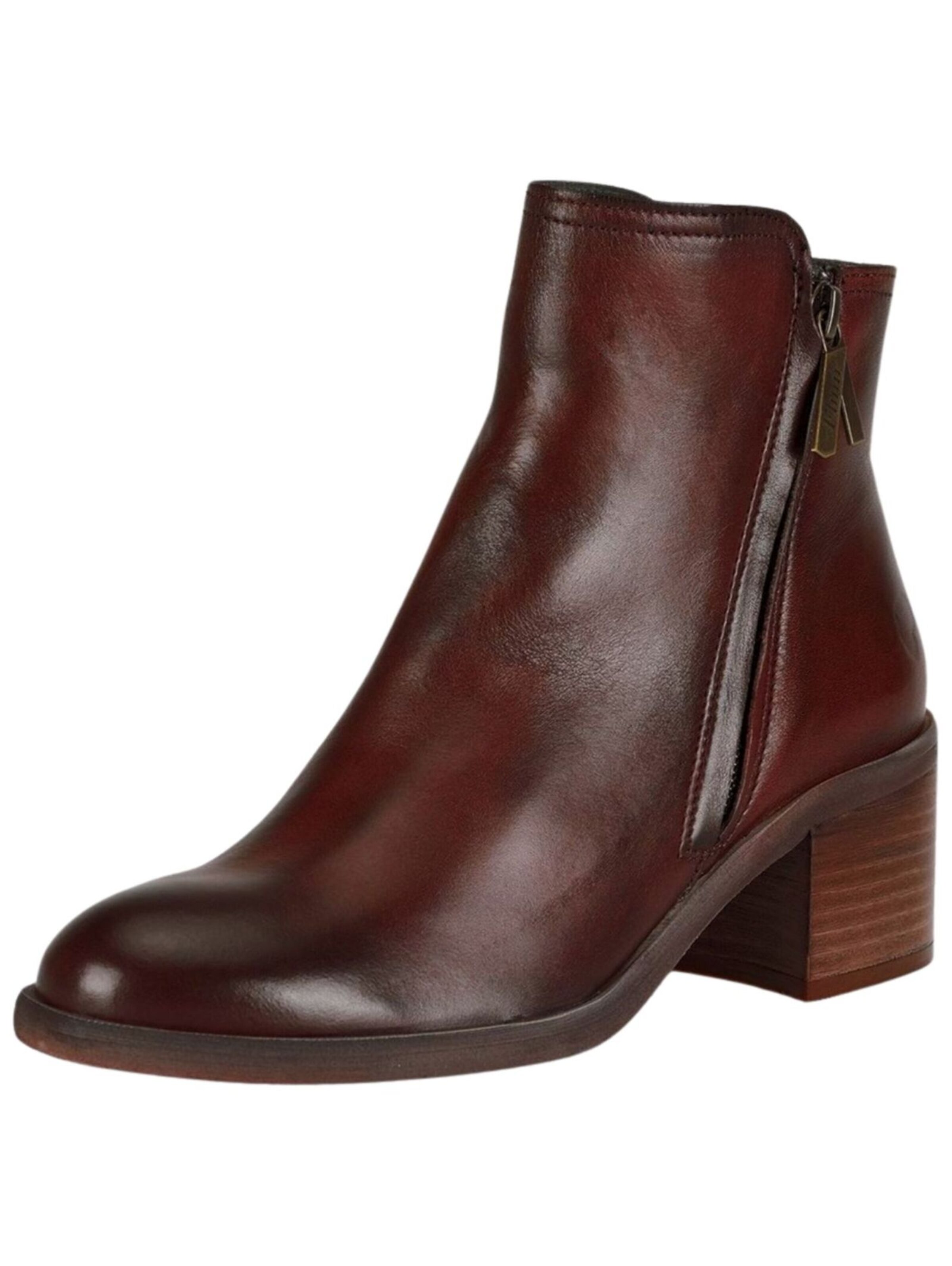 FELMINI Enkellaarsjes 'Mira E289'' in Rood: voorkant