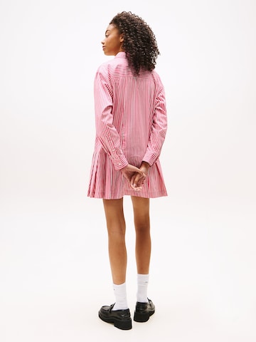 Tommy Jeans Blousejurk in Roze