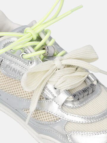 PINKO - Zapatillas deportivas bajas 'PINKO YULIA 01 SNEAKER Scarpe' en plata