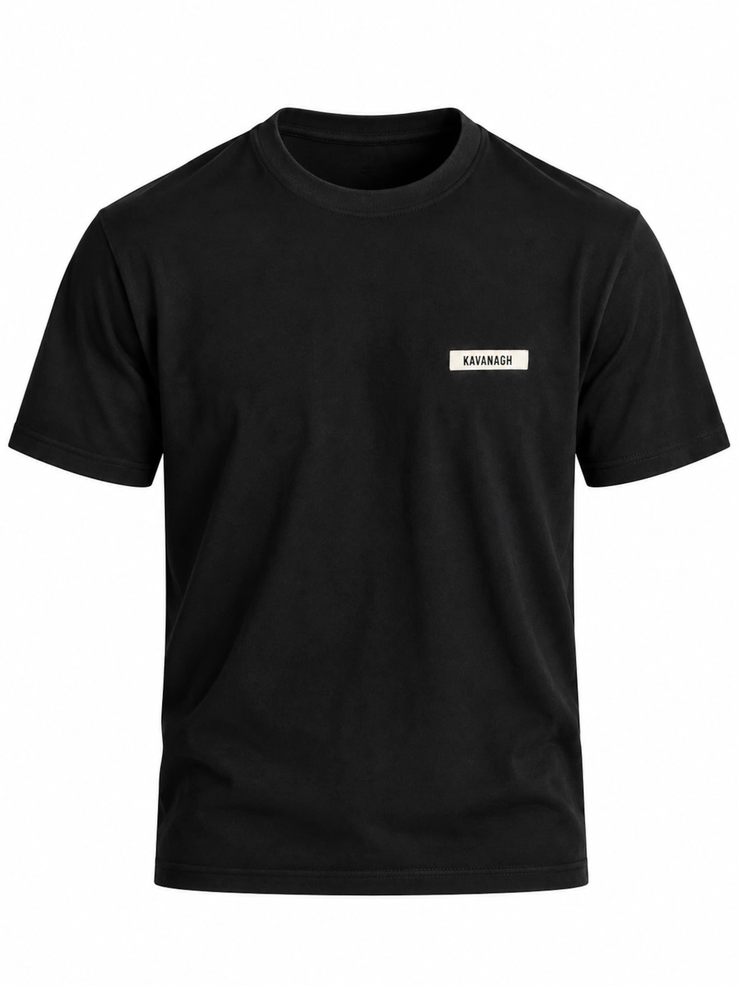 Gianni Kavanagh T-Shirt in Schwarz: Vorderseite