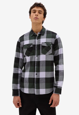 VANS Regular Fit Skjorte 'Box Flannel' i grå: forside