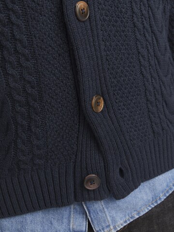 JACK & JONES Strickjacke in Blau
