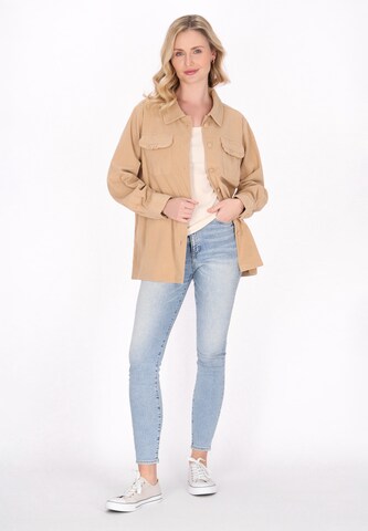 Usha Between-season jacket in Beige