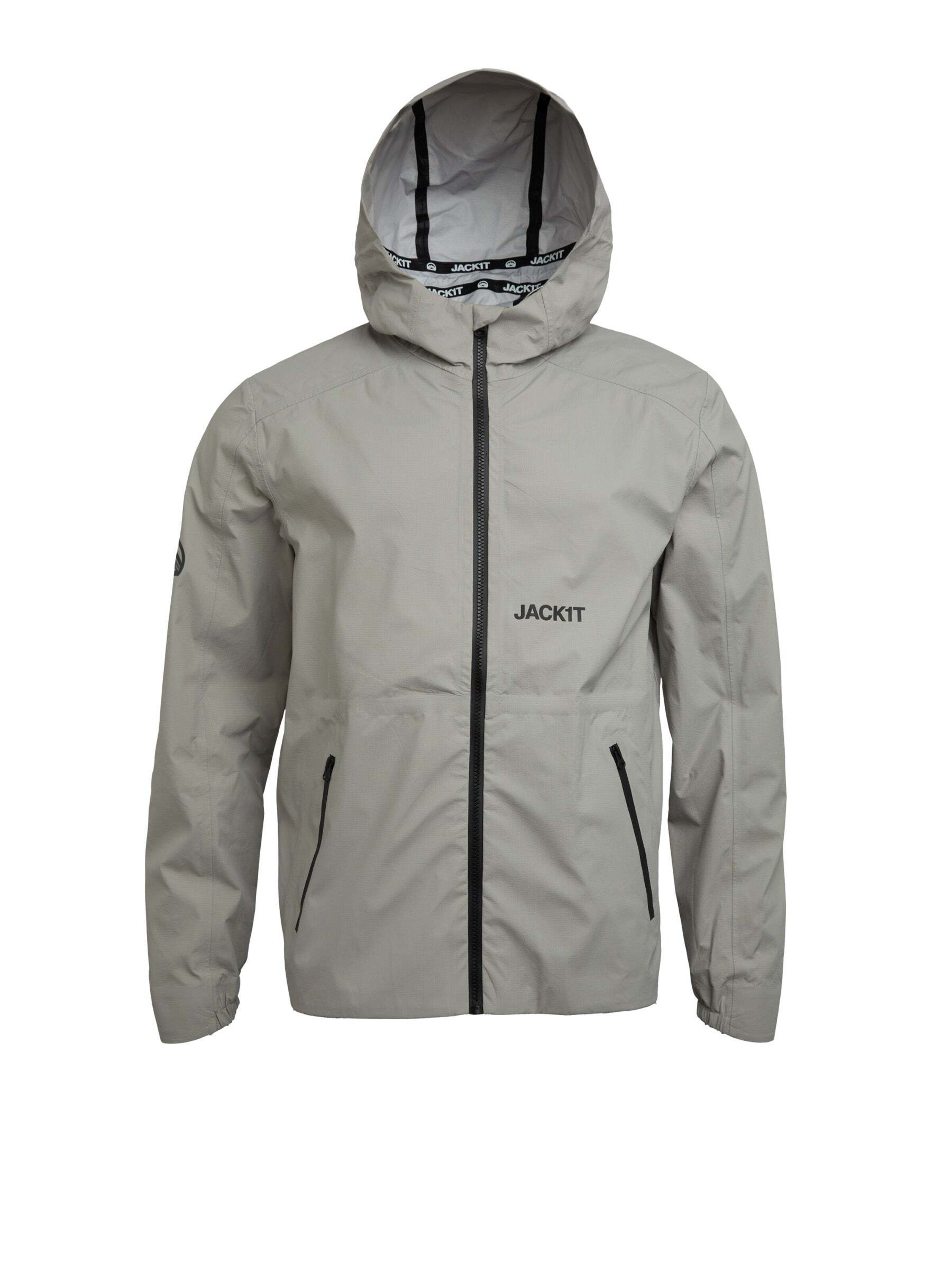 JACK1T Funktionsjacke 'Levitate' in Grau: Vorderseite