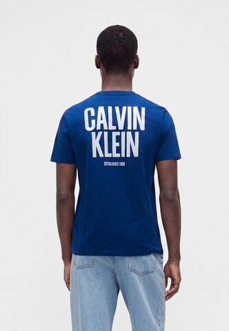 Calvin Klein Jeans - Camisa '30S' em azul: frente
