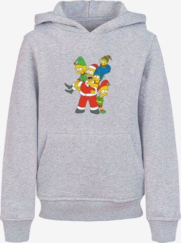 F4NT4STIC Sweatshirt 'The Simpsons ' in Grey: front