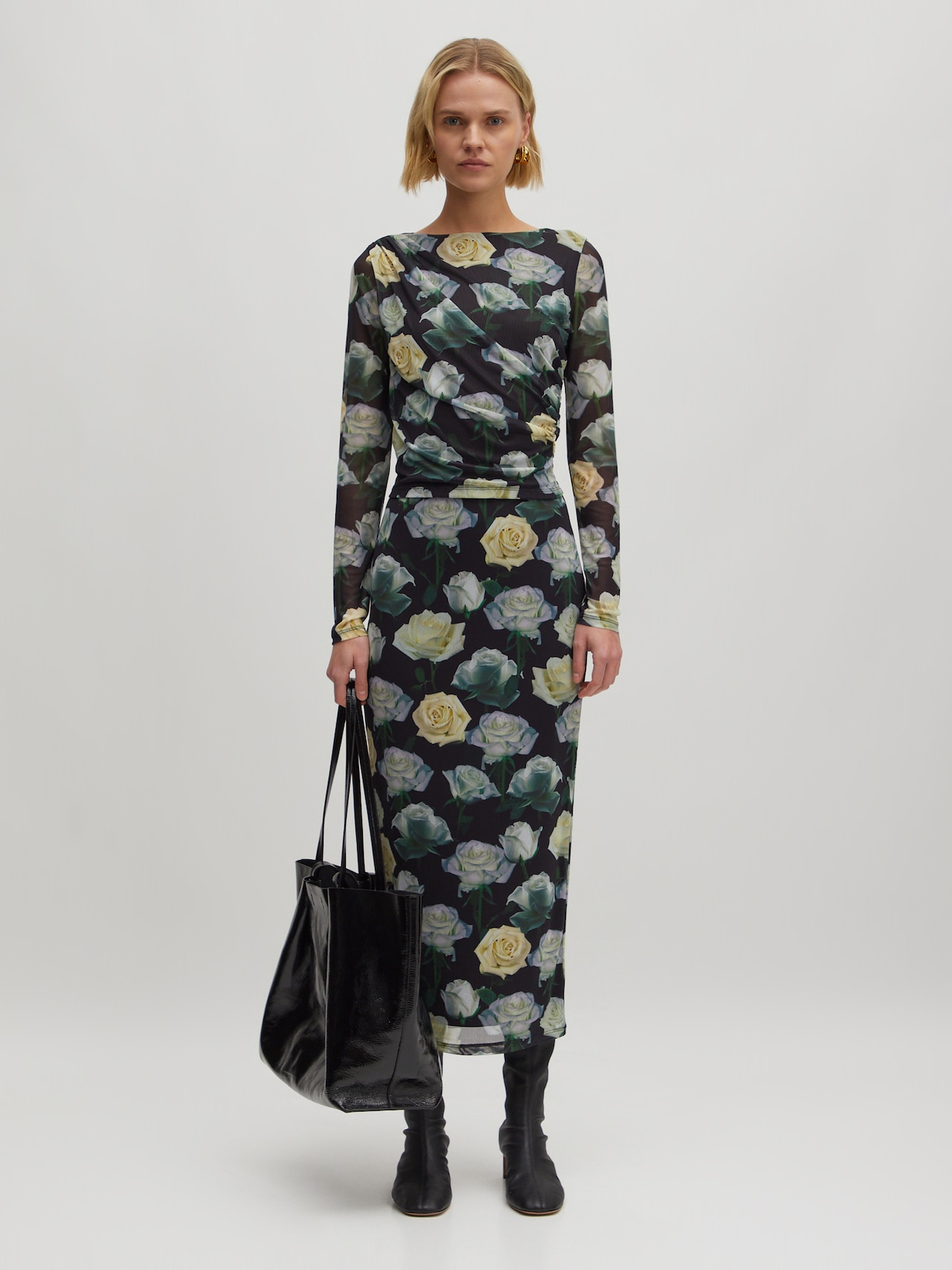 EDITED Camiseta 'Samira' negro