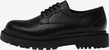 Pull&Bear Fűzős cipő - fekete