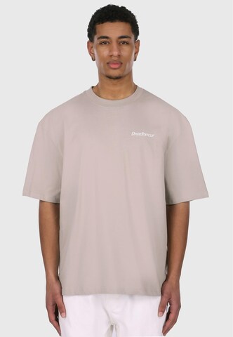 T-Shirt 'STRTCLB' Dropsize en beige