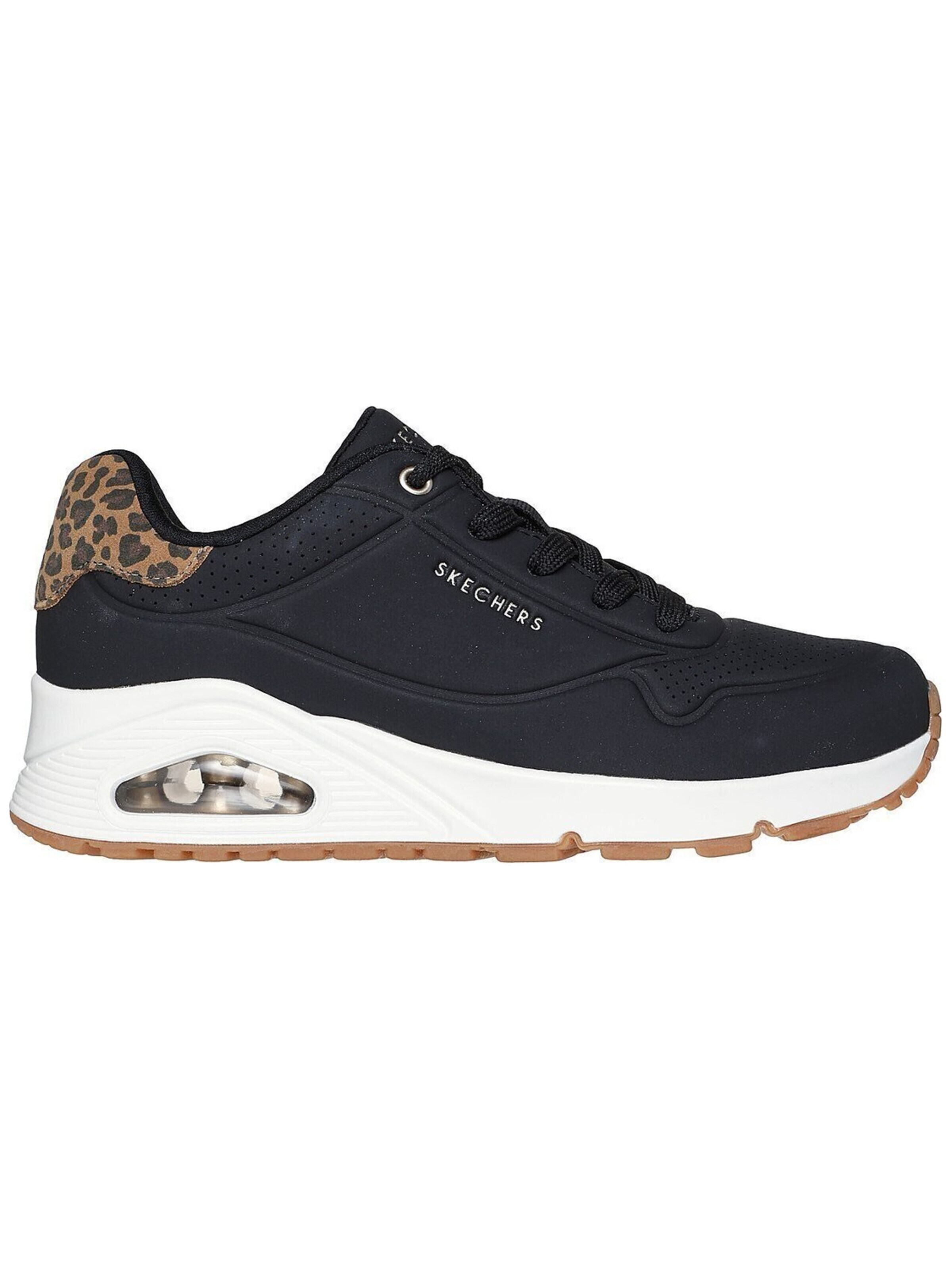 SKECHERS Низкие кроссовки 'UNO' в Черный