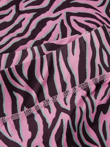 NAME IT - Slimfit Leggings en lila