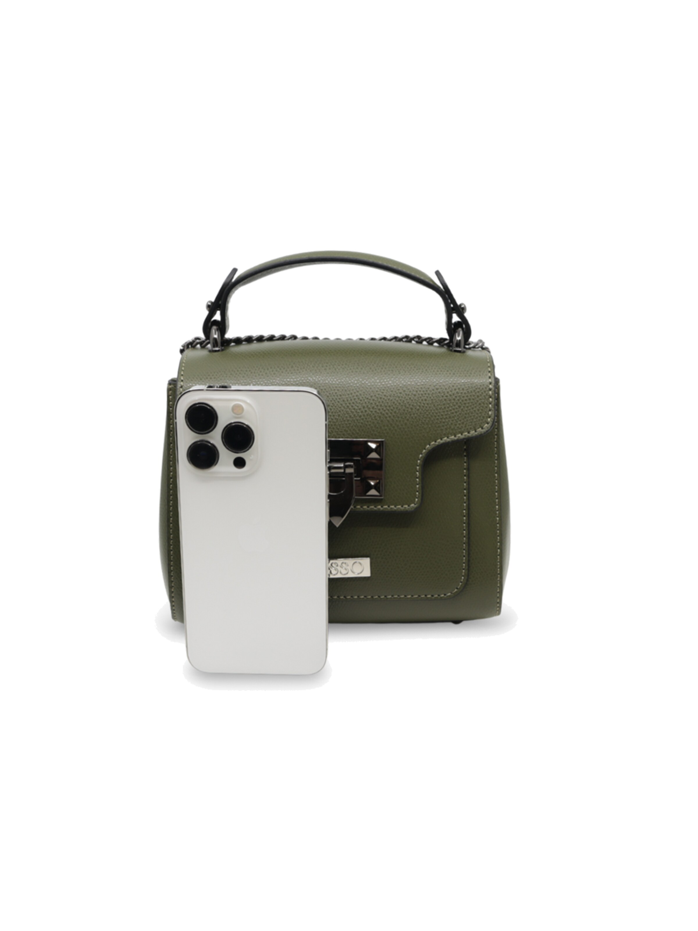 BESSO Handbag 'Anima Forte' in Green