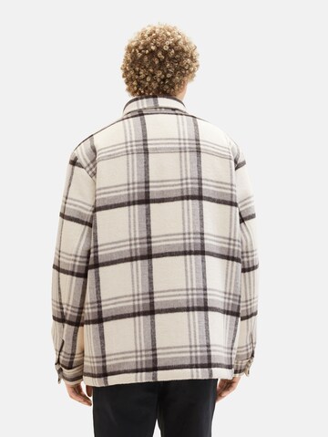 TOM TAILOR DENIM Between-season jacket in Beige