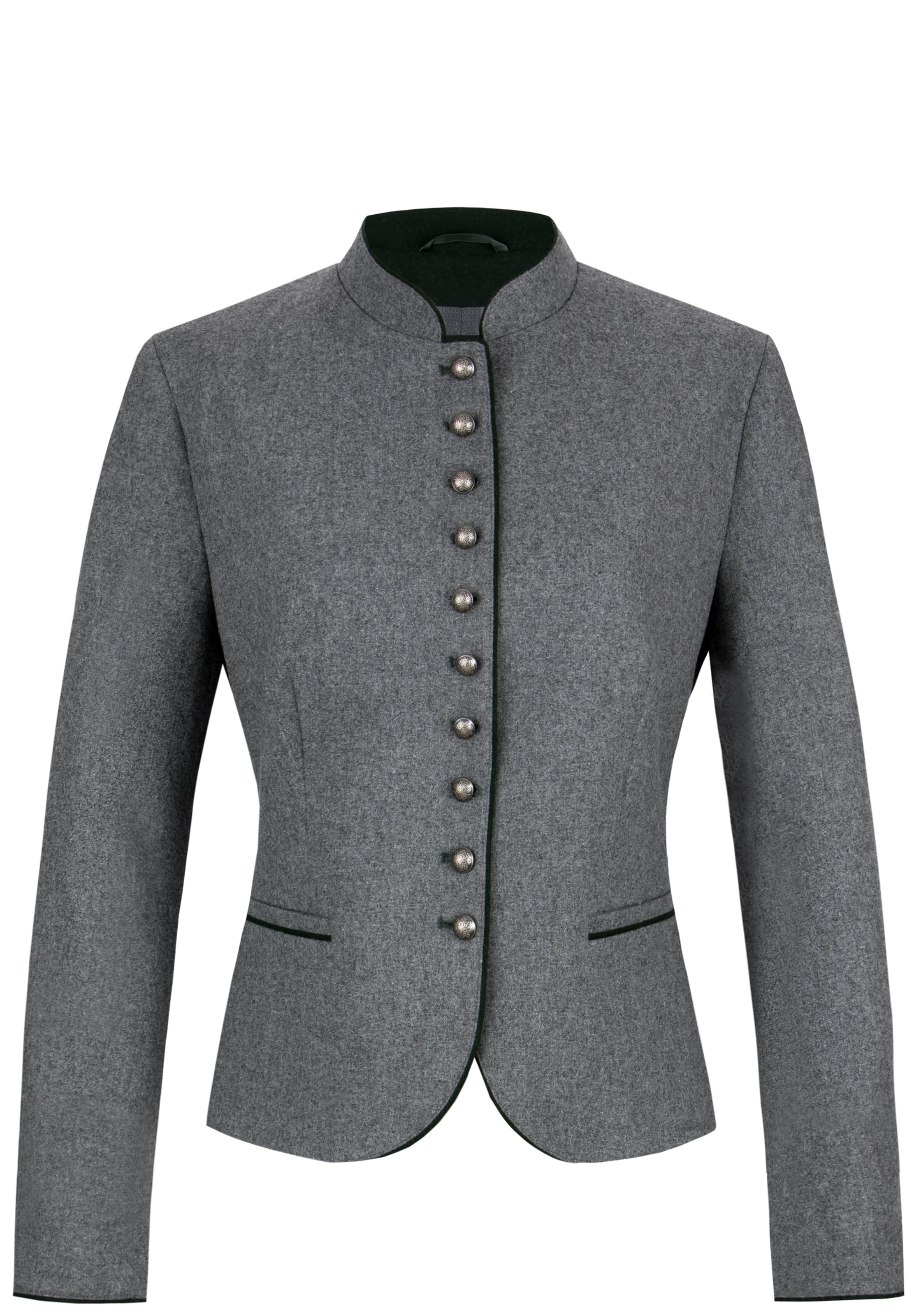 STOCKERPOINT Janker in Grau: Vorderseite