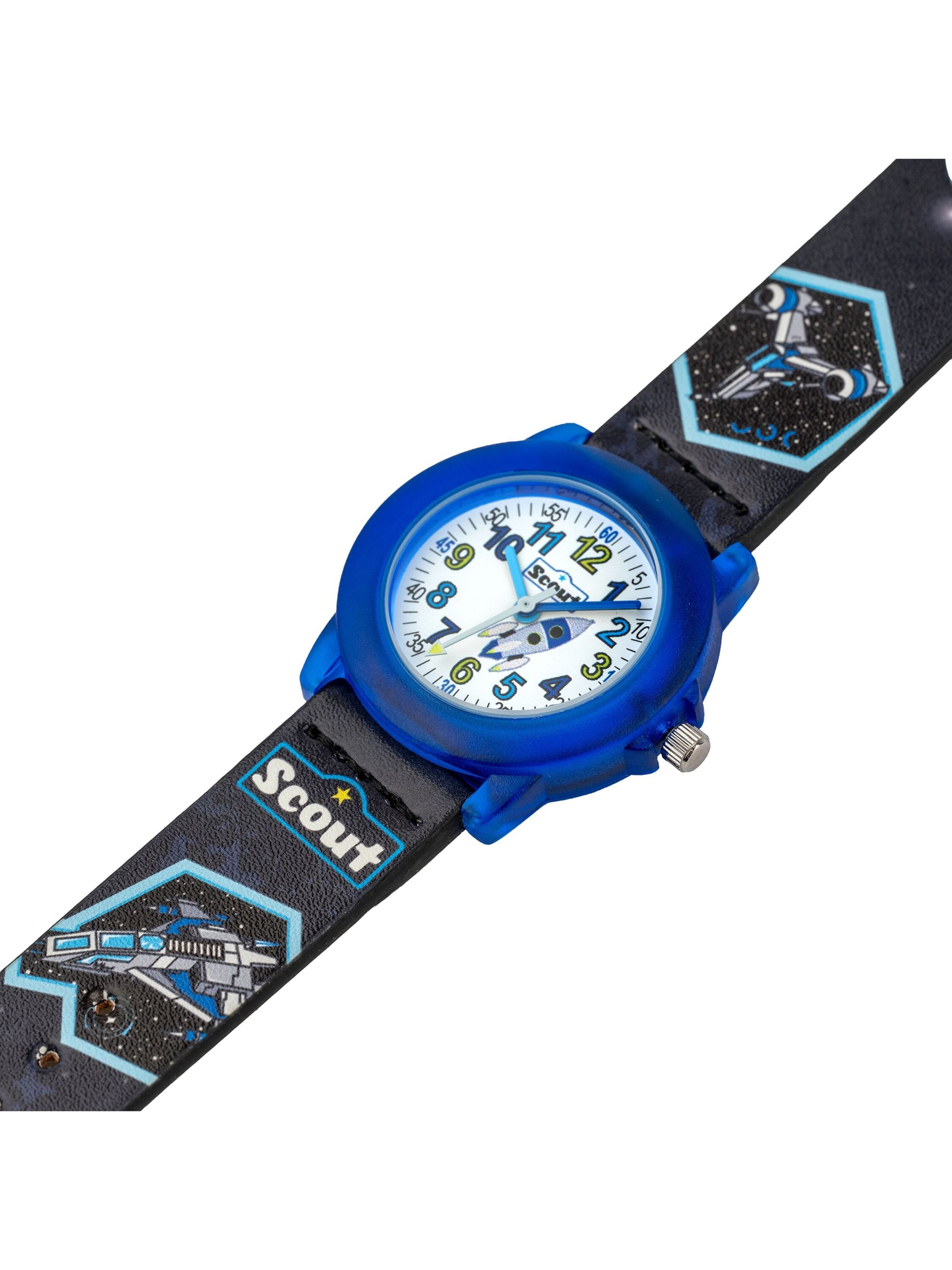 SCOUT Uhr in Blau
