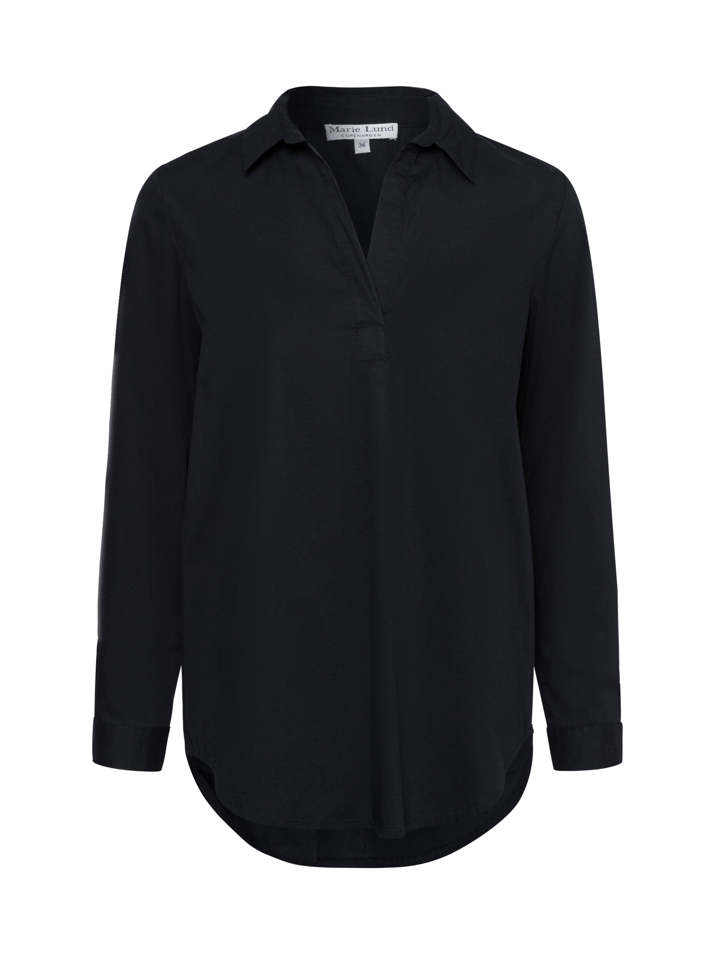 Marie Lund Blouse in Black: front