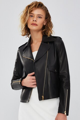 Derimod Between-season jacket in Black