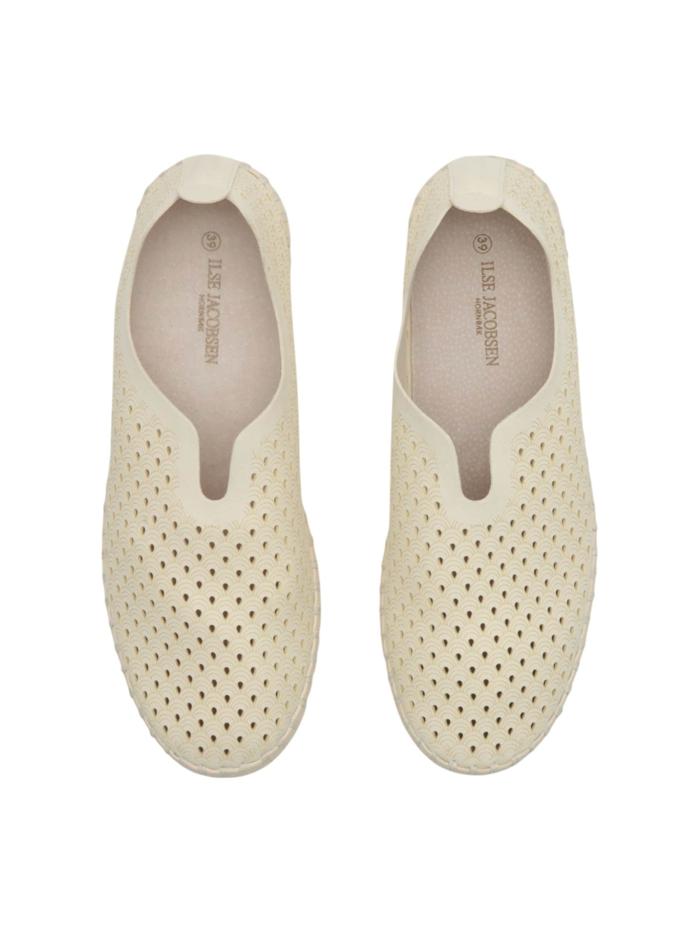 ILSE JACOBSEN Slip On 'Tulip' i beige
