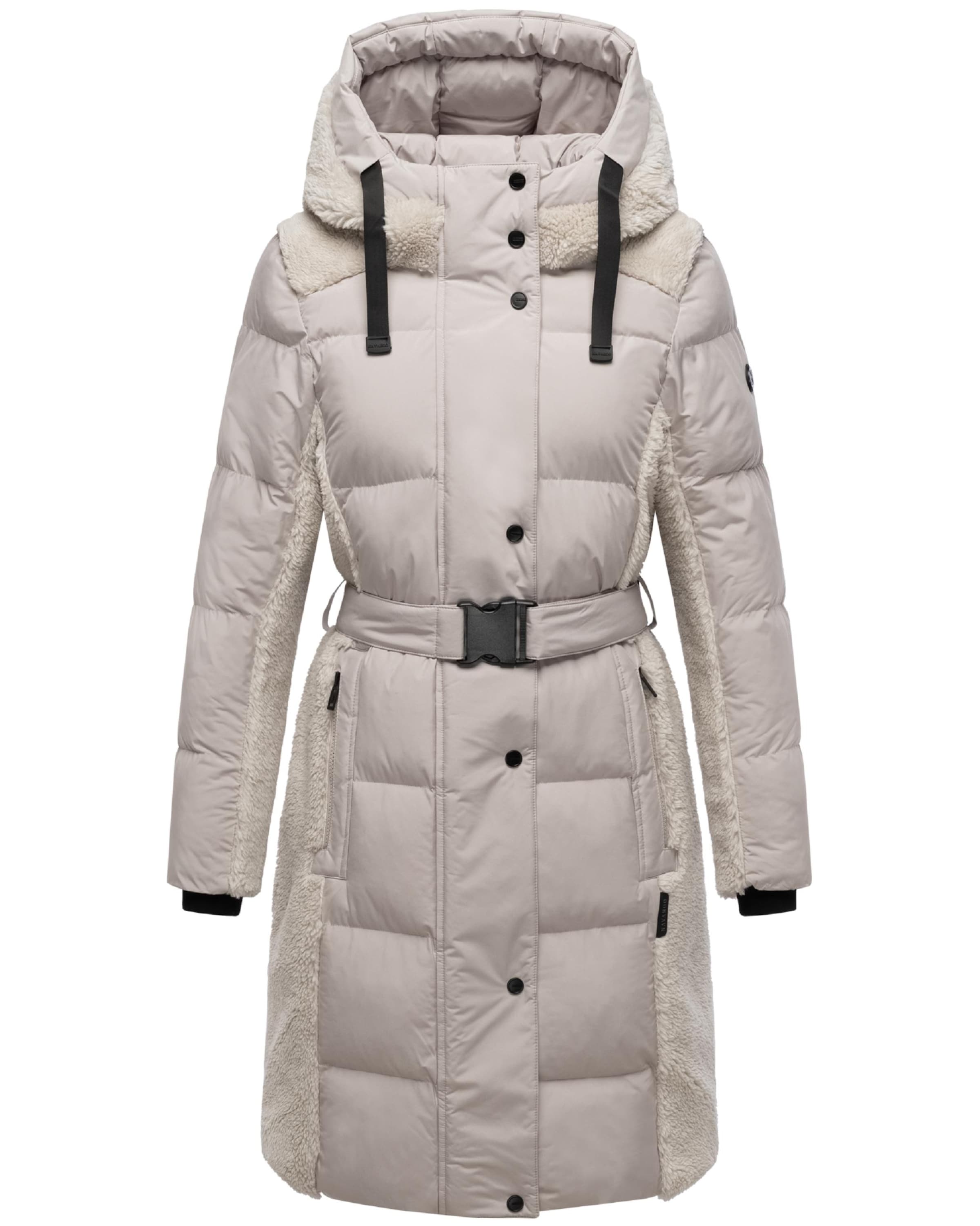 NAVAHOO Vinterfrakke i grå: forside