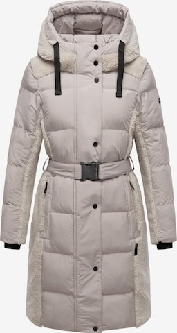 Manteau d’hiver NAVAHOO en gris : devant
