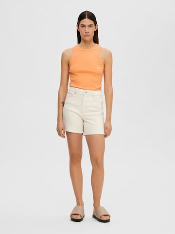 SELECTED FEMME - Top em laranja