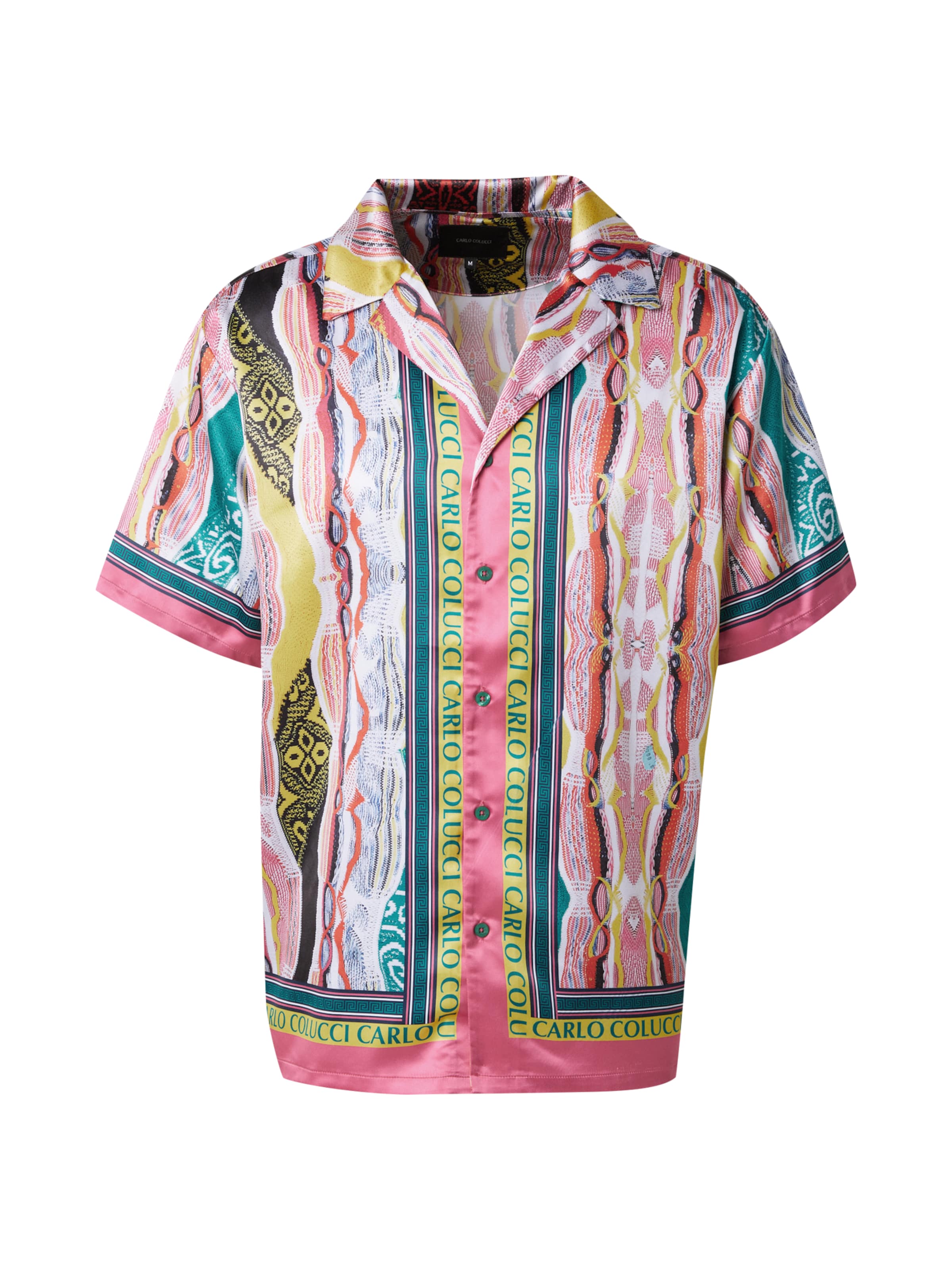 Regular fit Camicia di Carlo Colucci in colori misti: frontale