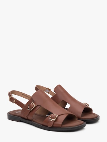 Estro Sandaal '225509' in Bruin