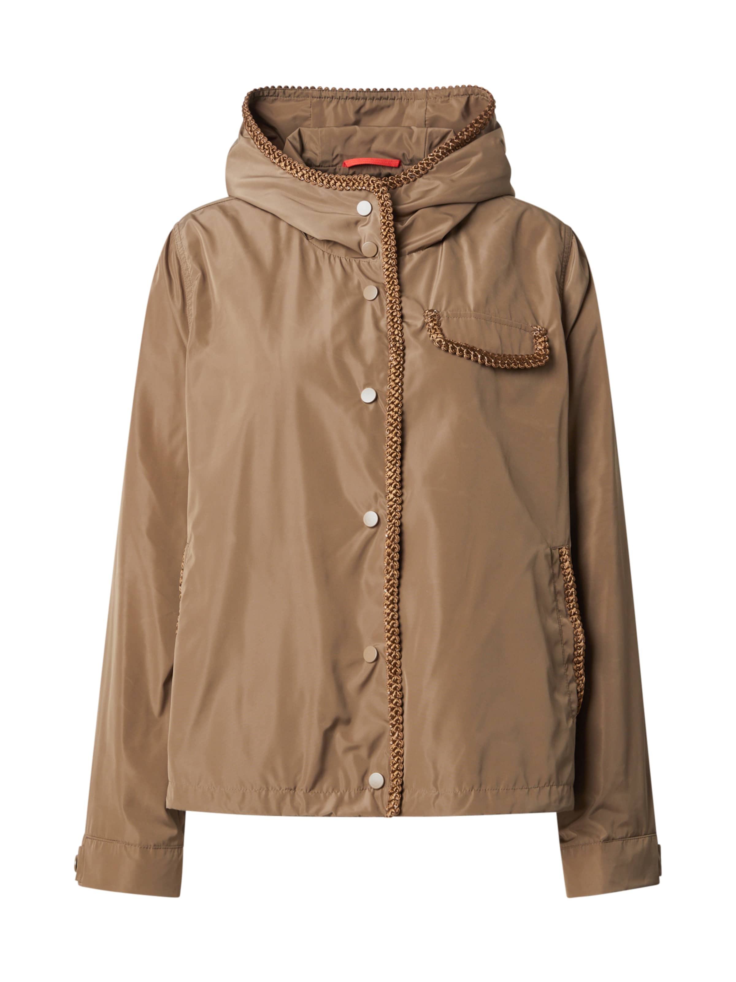 No. 1 Como Between-Season Jacket 'YONA' in Brown: front