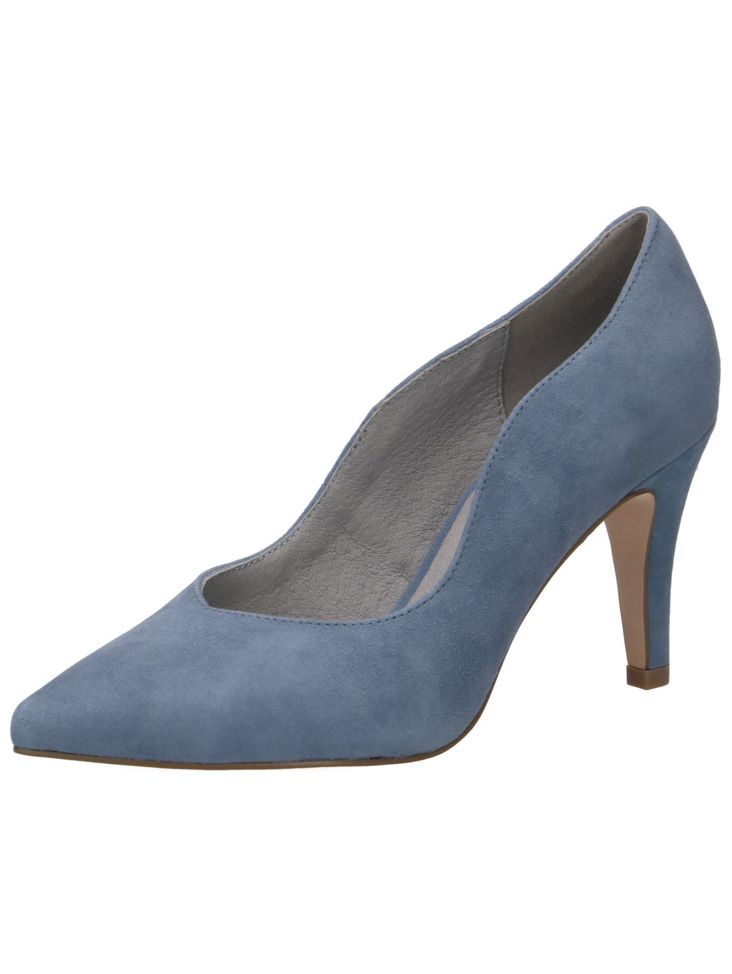 Escarpins CAPRICE en bleu : devant
