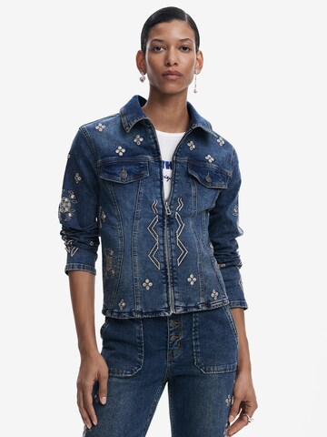 Giacca di mezza stagione di Desigual in blu: frontale