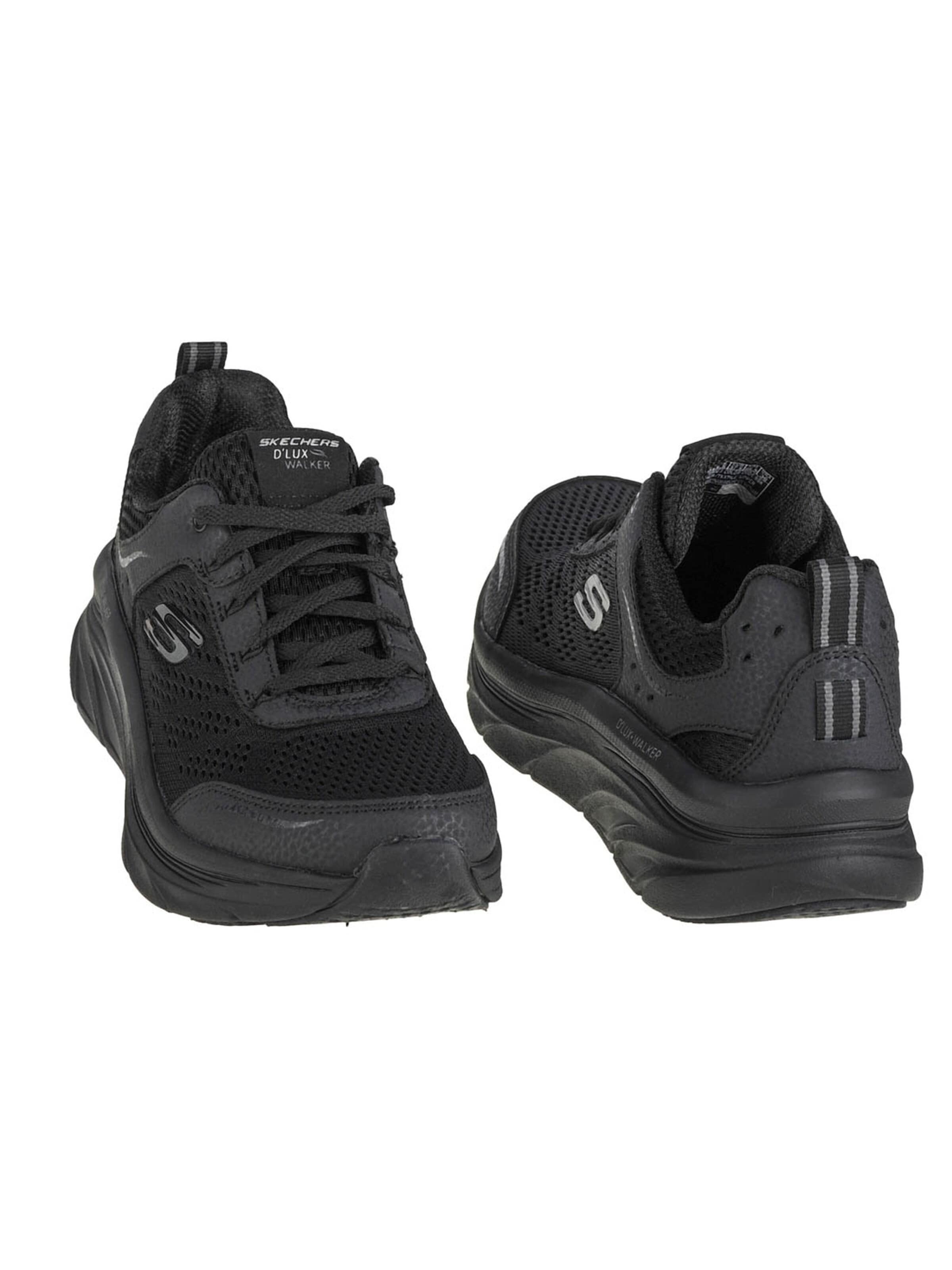 Baskets basses 'Skechers Relaxed Fit: D'Lux Walker - Infinite Motion' SKECHERS en noir