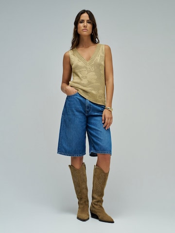Haut Salsa Jeans en or