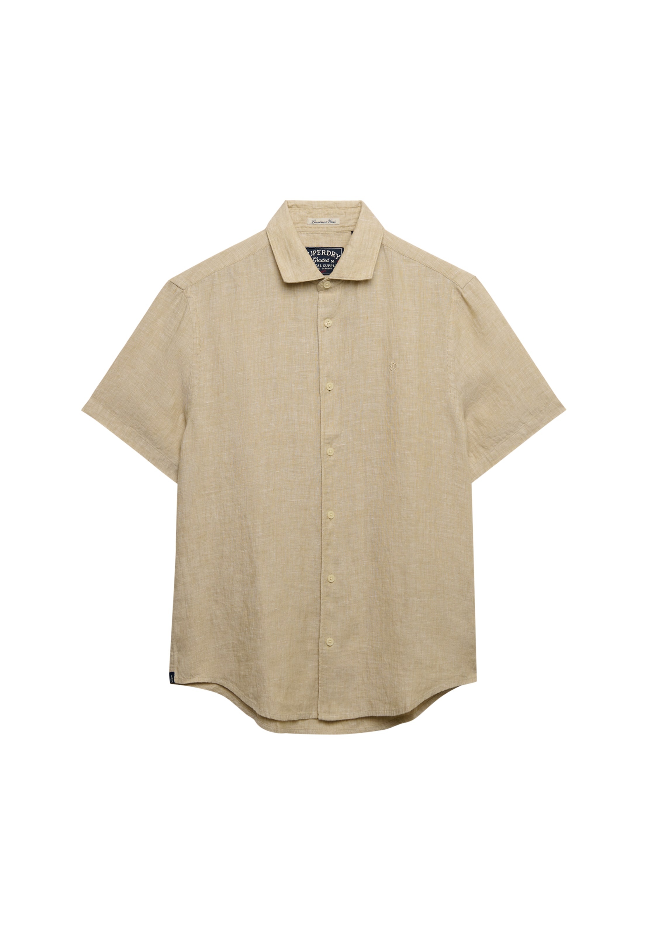 Chemise 'Riviera' Superdry & Co en marron : devant