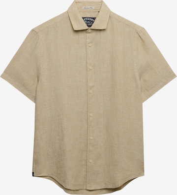 Chemise 'Riviera' Superdry & Co en marron : devant