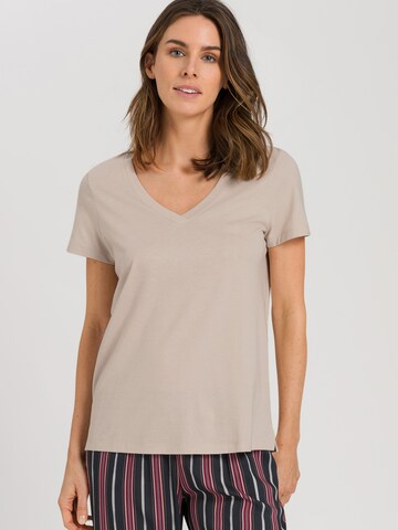 Hanro - Camisa de pijama ' Sleep & Lounge ' em rosa: frente