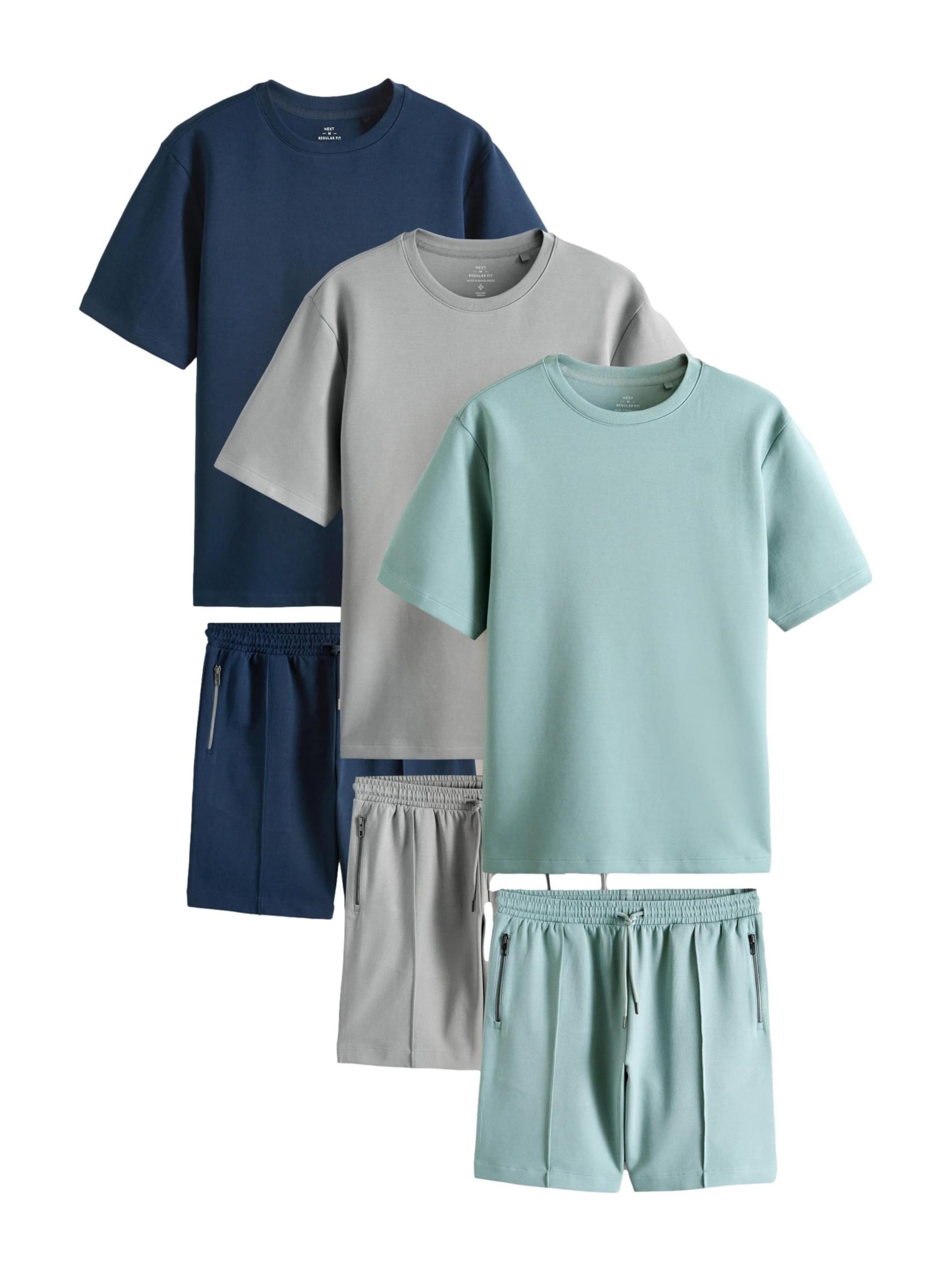 Haine de casă de la Next pe albastru: față