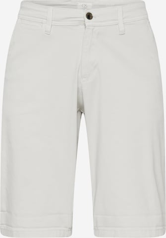 QS Regular Chino Pants in Grey: front