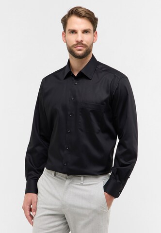 ETERNA Comfort fit Business shirt in Black: front