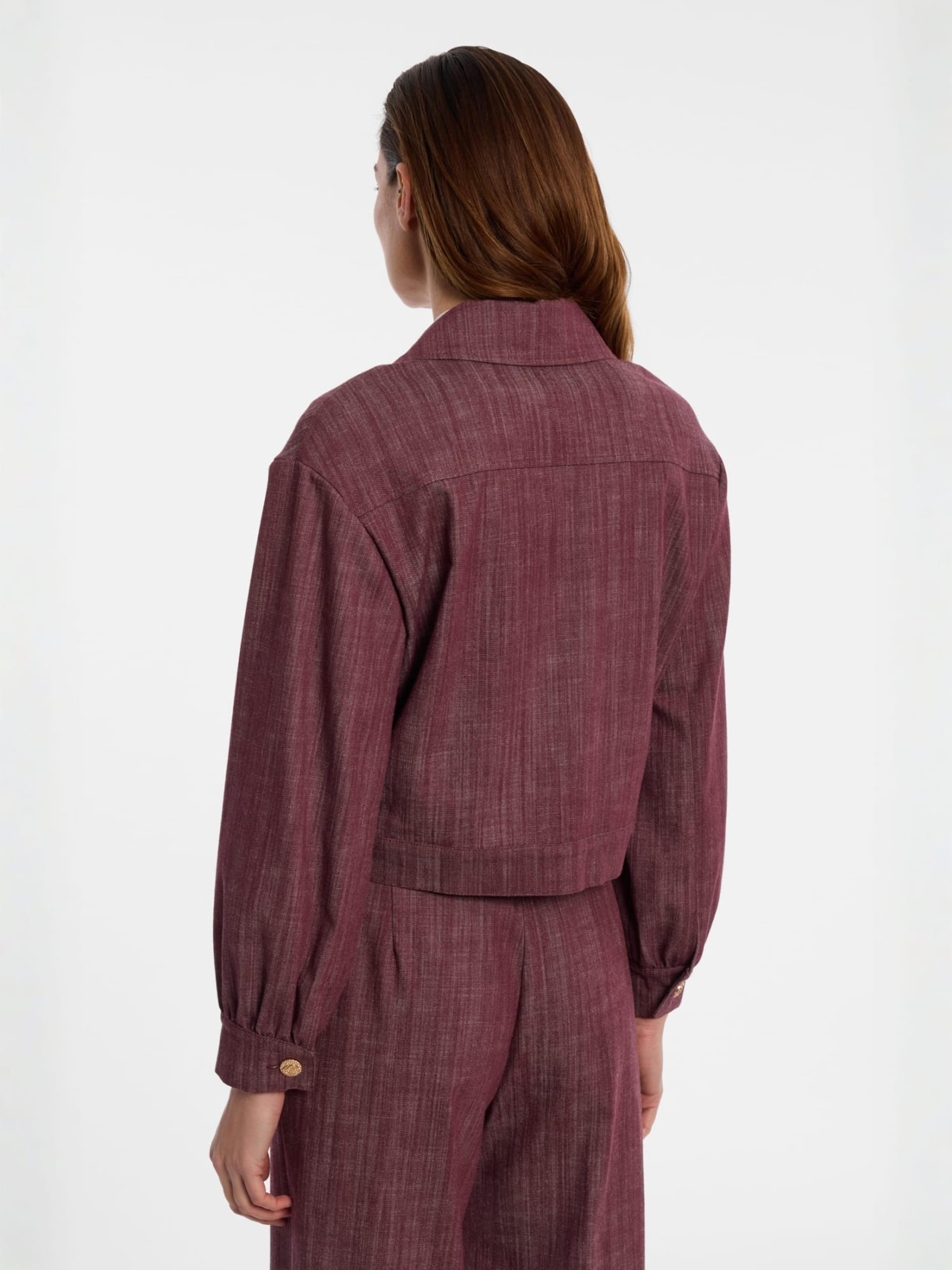 Ana Alcazar Between-season jacket 'Enlisary' in Purple
