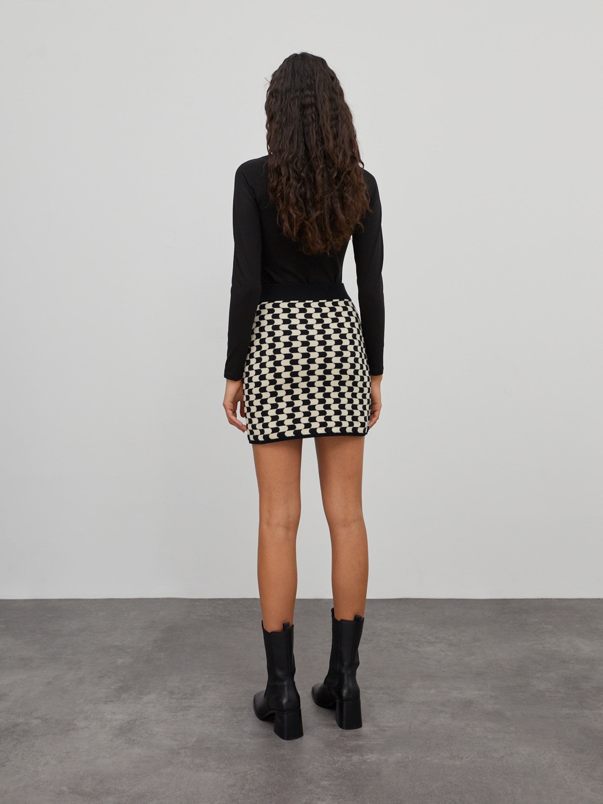 EDITED Producten Rok 'Alivia' Zwart