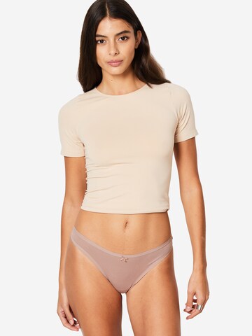 ETAM Thong 'Jack' in Beige