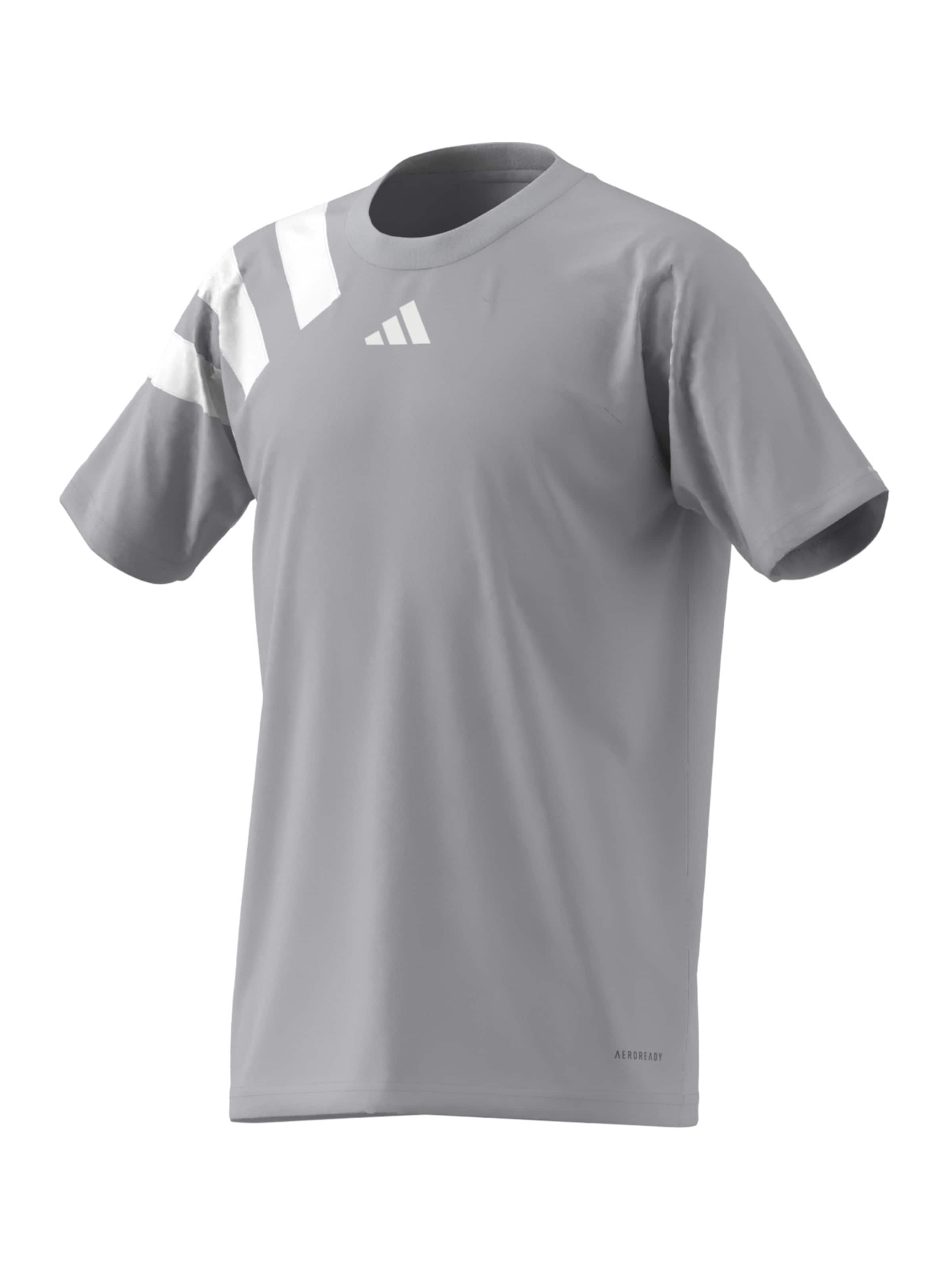 ADIDAS PERFORMANCE Funktionsshirt 'Fortore 23' in Grau: Vorderseite